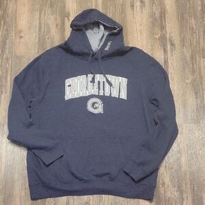 Stadium Athletics Georgetown Dark Blue Hoodie